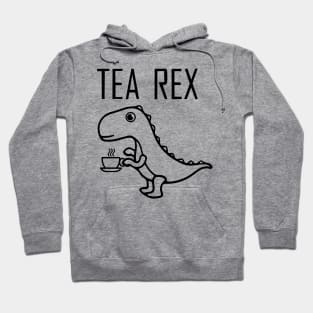 Tea Rex Coffee Hoodie